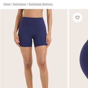 SET Active Deep Blue Athletic Shorts